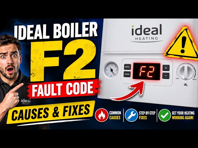 Ideal Boiler F2 Fault Code: Causes & Fixes | Boilers2Go