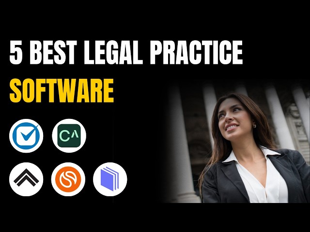 5 Best Legal Practice Management Software (Full Demo & Comparison)