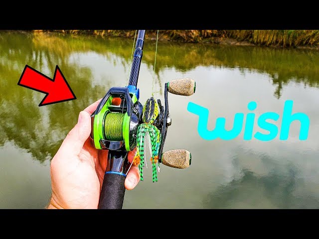 Wish App Fishing Challenge (Rod, Reel, Line, Lures)