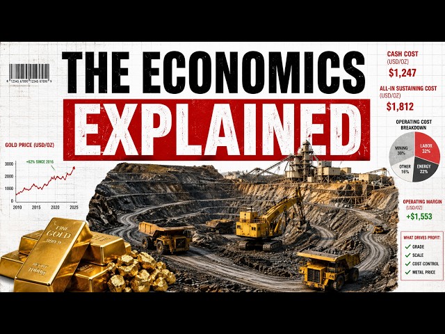 Why Gold Mines Cost $2 Billion Before You Mine an Ounce