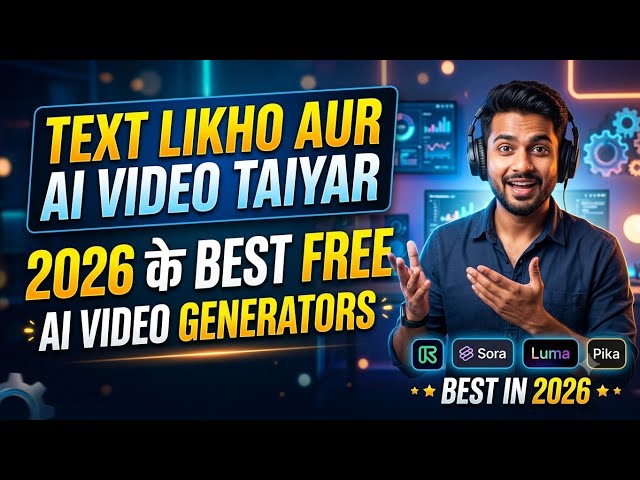 Text Likho Aur AI Video Taiyar: Best Free AI Video Generators
