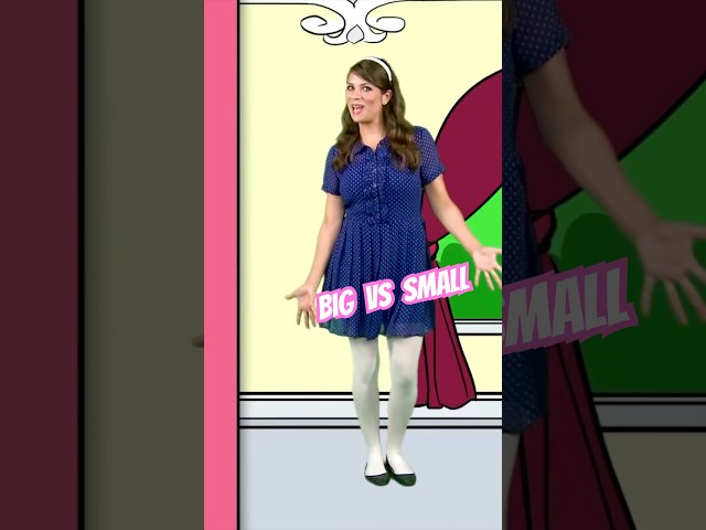 Big vs. small | Ms. Booksy’s Wonderland Adventure #shorts