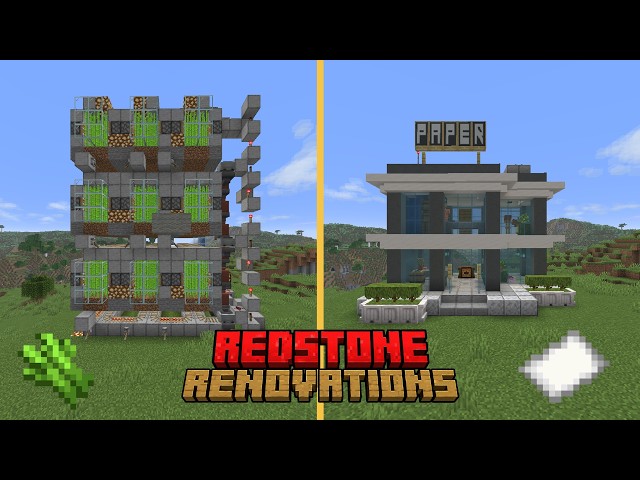Minecraft Automatic Sugar Cane Farm Tutorial! (Java & Bedrock)