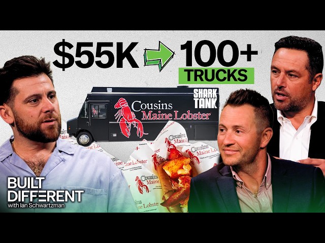 $55,000 on Shark Tank. Each truck now does $1.3 million.
