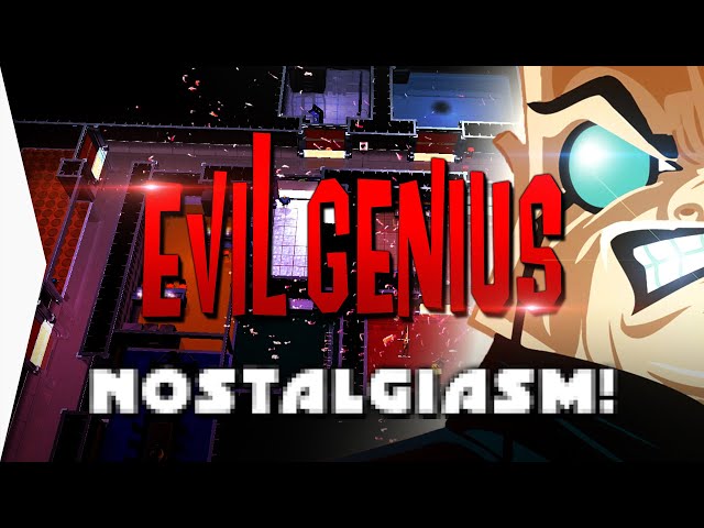 EVIL GENIUS 1 Base-building Gameplay in HD widescreen!