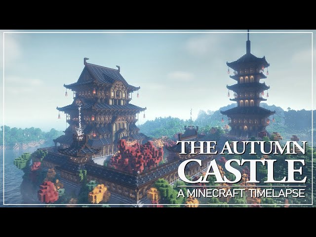 The Autumn Castle - A Minecraft Timelapse