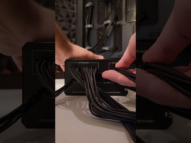 Installing a Corsair RM850e Power Supply (Gaming PC Build) #SummerOnShorts #pcbuild #corsair