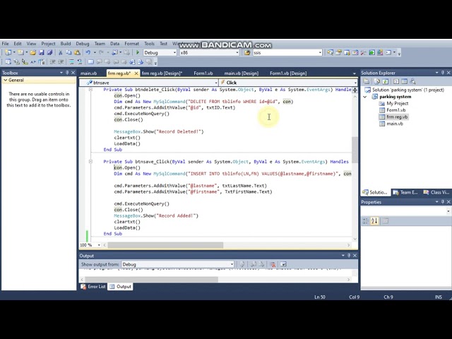 how to make CRUD in VB.net