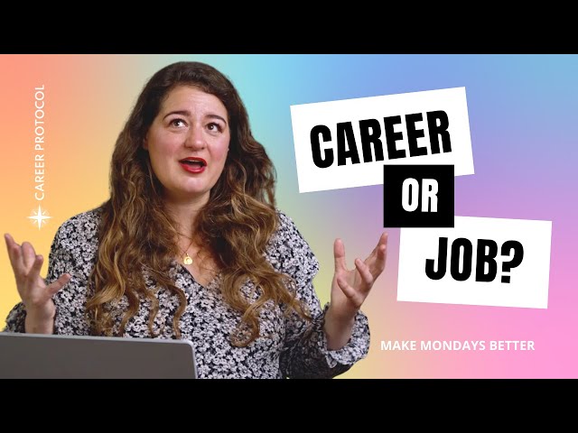 Is Just a Job Enough? | Why You Want a Career