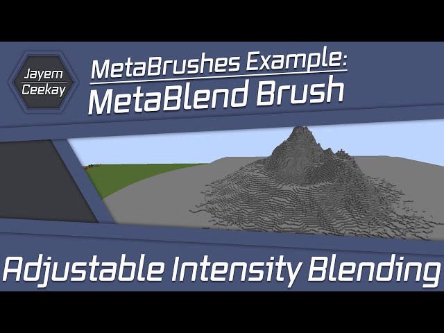 MetaBrushes Example: MetaBlend Brush - Adjustable Intensity Blending!