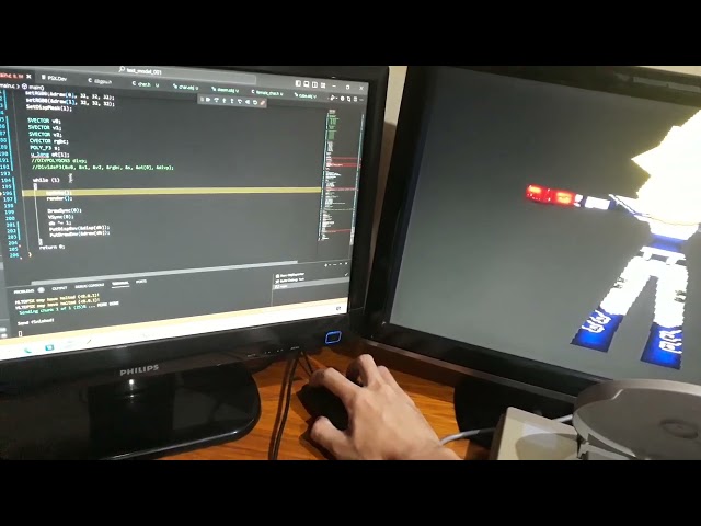 [PSX Dev] - Running a program (with debugger) on a real Playstation 1 console via Serial Link Cable