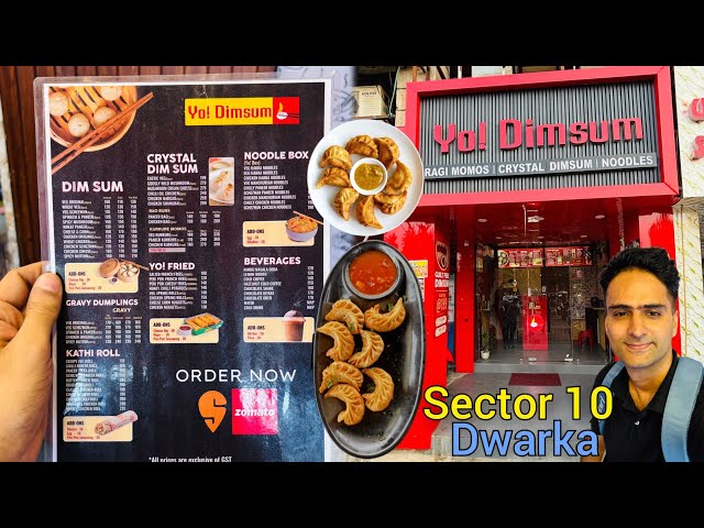Dwarka’s New Momo Spot! 😍🔥 Yo! Dimsum - Sector 10,Dwarka,Delhi