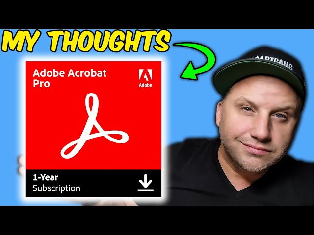 Watch BEFORE Buying The Adobe Acrobat Pro Software!