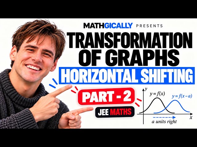 HORIZONTAL SHIFTING OF GRAPHS | TRANSFORMATION OF GRAPHS | JEE MATHEMATICS