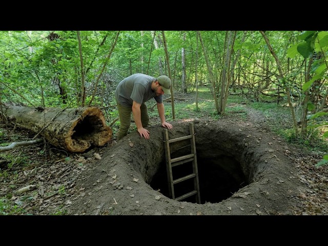 He Built the Most SECRET CABIN in the World
