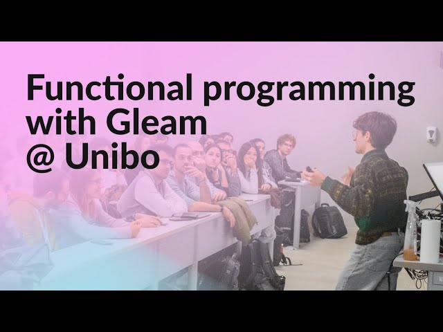 Functional programming with Gleam