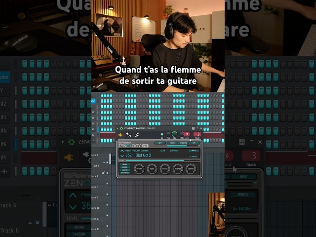 On dirait presque une vraie 😅 #flstudio #musicproducer #beatmaker