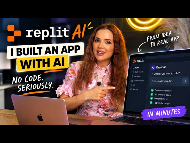 I Built a REAL App With AI — Zero Coding Required With Replit AI