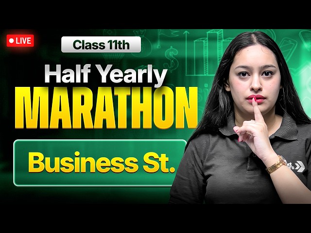 Class 11th Business Studies - HALF YEARLY MARATHON 2026-27🔥| Prableen Ma'am