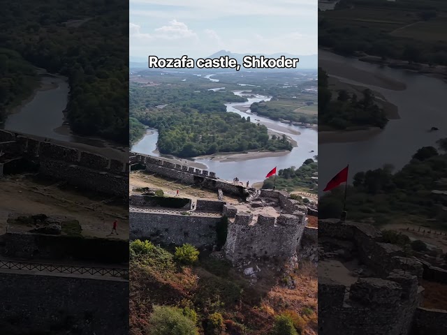Shkoder castle, Albania 🇦🇱 | Rozafa fortress | DJI Air 3S in 4K