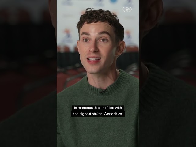 When the impossible becomes possible. ⭐️ Adam Rippon on the quadruple Axel.