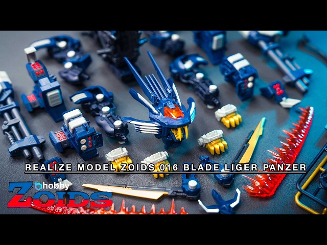 ZOIDS Blade Liger Panzer RMZ-016 | Speed Build | Model Kit