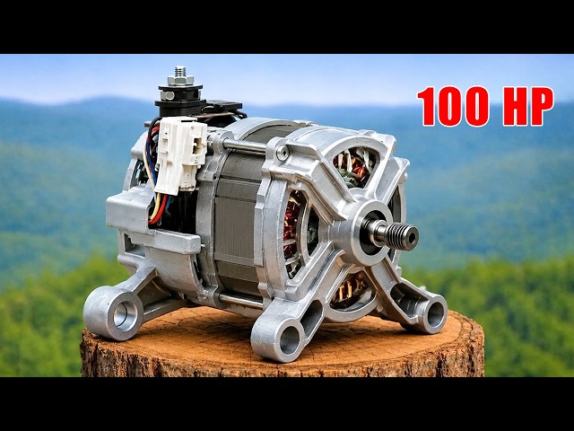 Don't throw away your old washing machine motor! This easy idea you’ll use every day