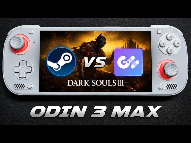 Dark Souls 3 Performance Battle! — Steam OS vs GameNative on Odin 3 Max