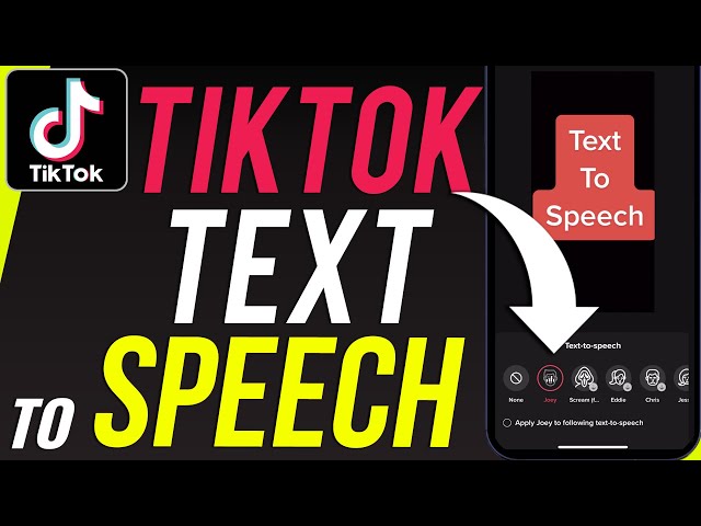 How to Use TikTok Text to Speech