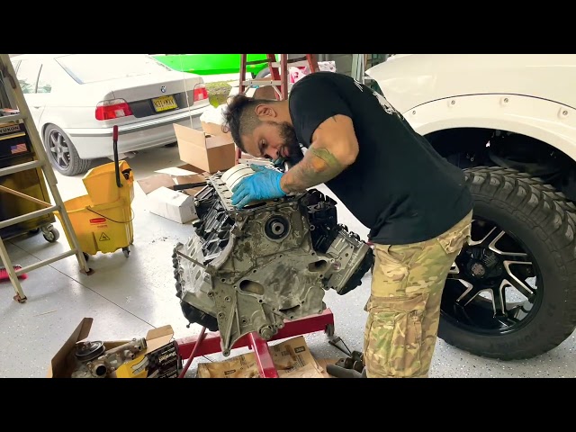 2014 RAM 1500 REMANUFACTURED ENGINE ASSEMBLY AND INSTALL