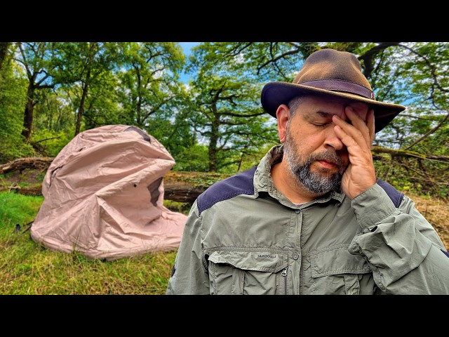 A Deflating Experience in the woods