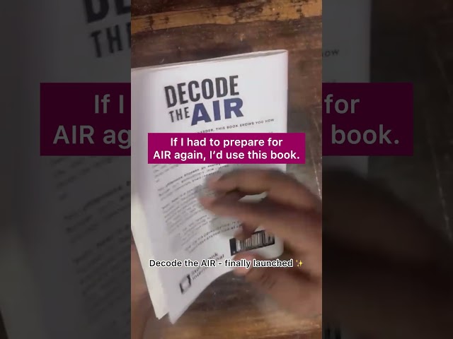 One book for AIR ✨