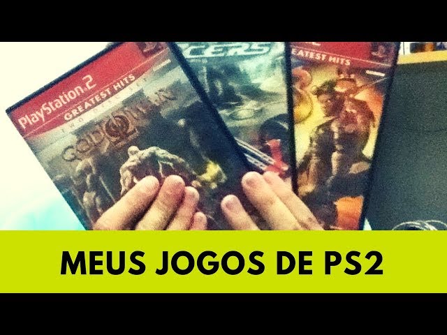Meus jogos de Playstation 2