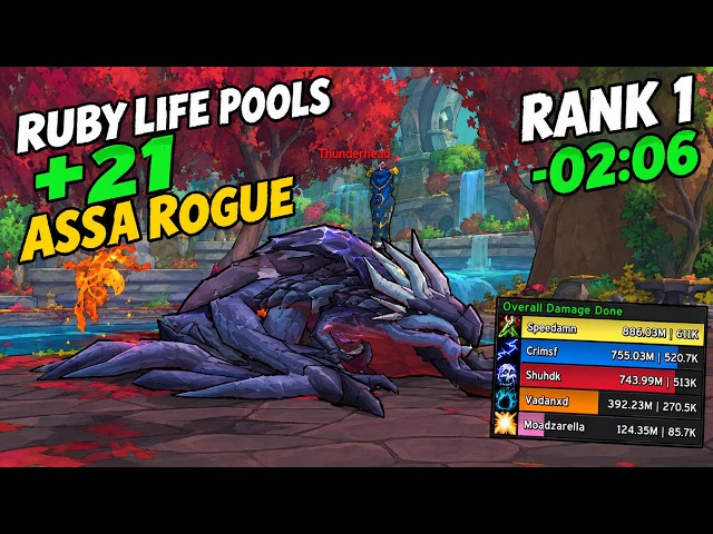 ASSASSINATION ROGUE IS NOT FAIR IN +21 RUBY LIFE POOLS