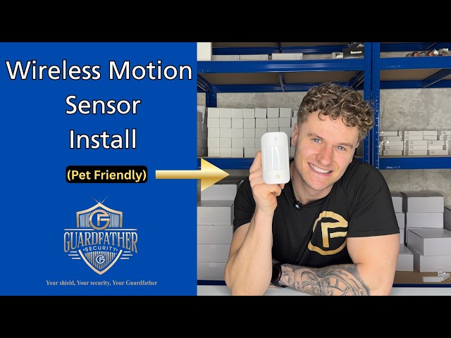 How to Install a Pet Friendly Motion Sensor (Wireless Alarm Setup Guide) | The Guardfather