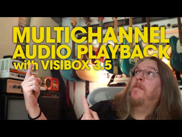 Easy Multichannel Backing Tracks With Visibox 3.5