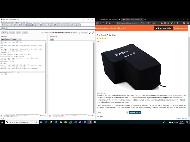 Exploiting XInclude to retrieve files (Video solution)