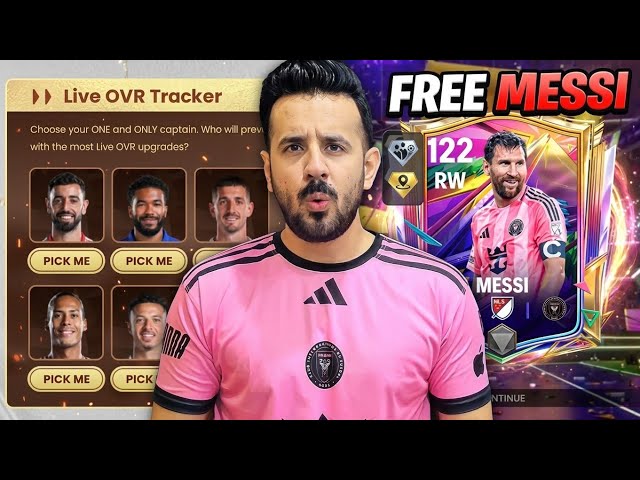 REDEEM NOW! Free Messi 122 OVR & Secret Bonus Rewards!