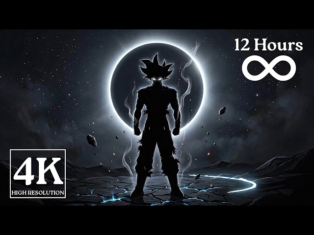 ULTRA INSTINCT ASCENSION: 4K Dragon Ball Live Wallpaper | Goku Eclipse Dark Ambience #goku #saiyan