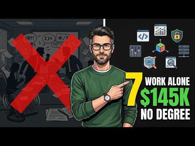 7 High-Paying Careers That Let You Work Alone