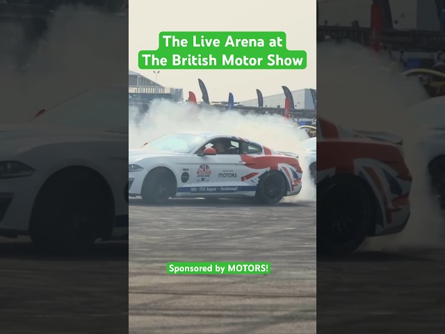 The Live Arena at The British Motor Show #usedcars #motorshow
