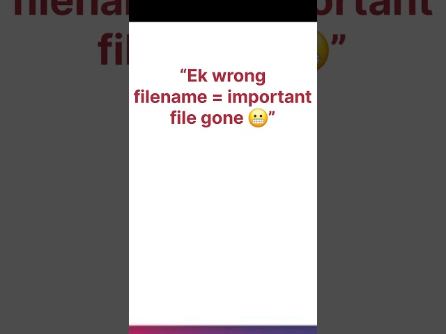 Linux में ये Delete Mistake मत करना ⚠️ | Lesson 9
