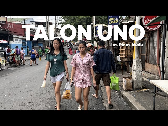 Exploring Talon Uno Las Pinas City Philippines [4K]