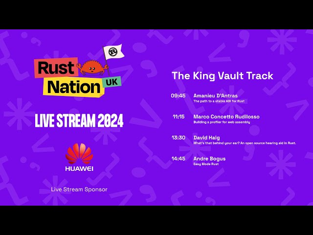 Rust Nation UK - Track 3