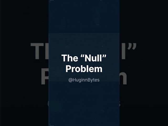 Why You Should Never Name Your Kid "Null"  #techhistory #computerscience