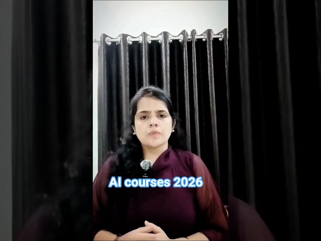 AI and Machine Learning Courses | BEST AI COURSES IN 2026 #simplilearn  #aiandml #aicourses
