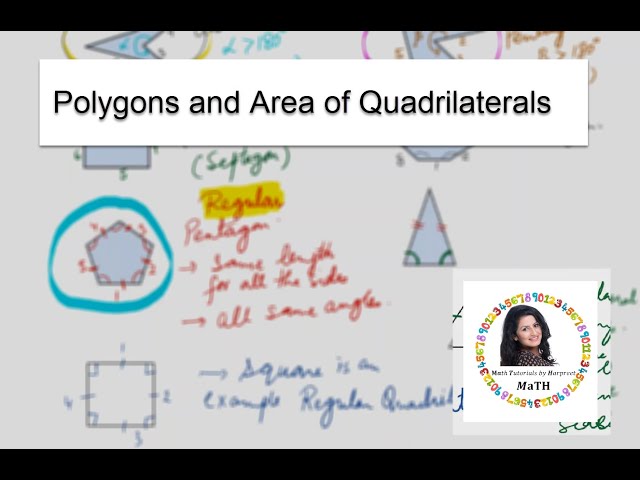 Polygons and Area of Quadrilaterals