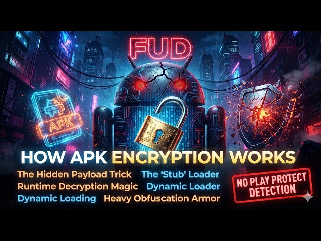 FUD APKs to Become How Hackers Encrypt 100% Undetectable in Android 2026🔥