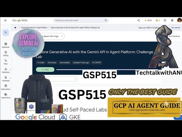 Explore Generative AI with the Gemini API in Agent Platform: Challenge Lab || GSP515