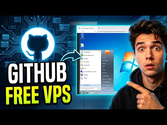 Run a Free Windows VPS Inside Your Browser Using GitHub Codespaces!